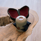 Matte Green Gaiwan Travel Set with Case – 2 Cups
